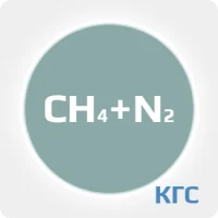 Калибровочная газовая смесь: МЕТАН (CH4) 50 % + АЗОТ (N2) ост. в баллоне 2 л. Сталь, вентиль Латунь