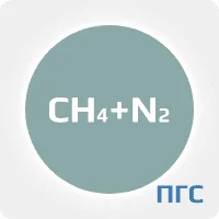 ГСО ПГС 2 разряд метан (СН4) 0,88 % в азоте (N2) в стальном баллоне 4-5 л. вентиль DIN6