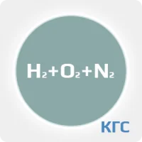 Калибровочная газовая смесь: ВОДОРОД (H2) 2 % + КИСЛОРОД (О2) 20 % + АЗОТ (N2) ост. в баллоне 5 л. Сталь, вентиль Латунь
